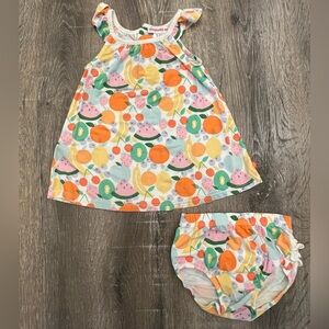 Magnetic Me Modal Dress with Ruffle Bloomers